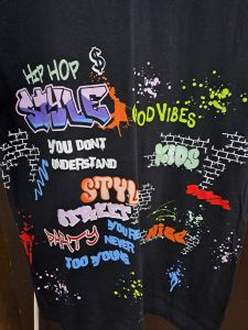 Kids Costumes to Hire - Hip Hop TShirt - 15 Years